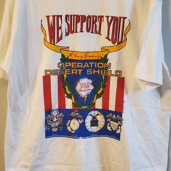 Vintage 1991 desert storm tshirt - Picture 1 of 5